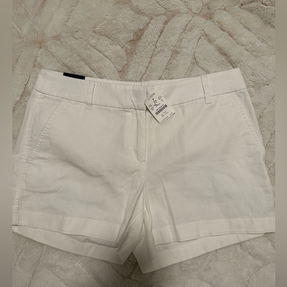 J crew white shorts